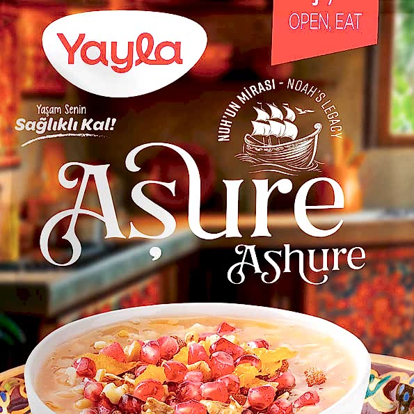 Yayla Bakliyat Aşure ambalaj tasarımı, Ambalaj ürün fotoğraf çekimi, Ambalaj Grafik Tasarım